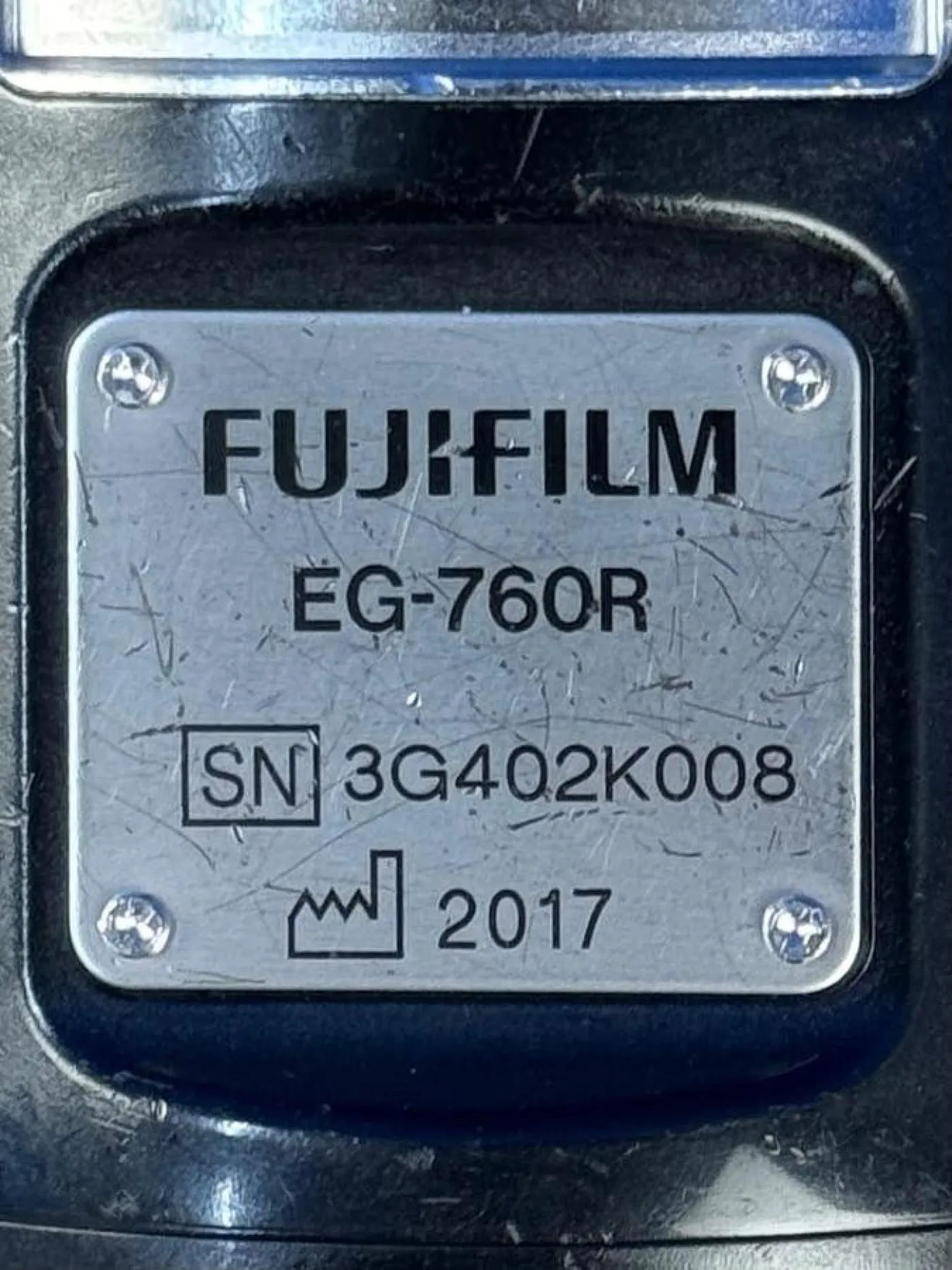 Fujinon Scope Model: EG 760R YOM: 2017 - 5