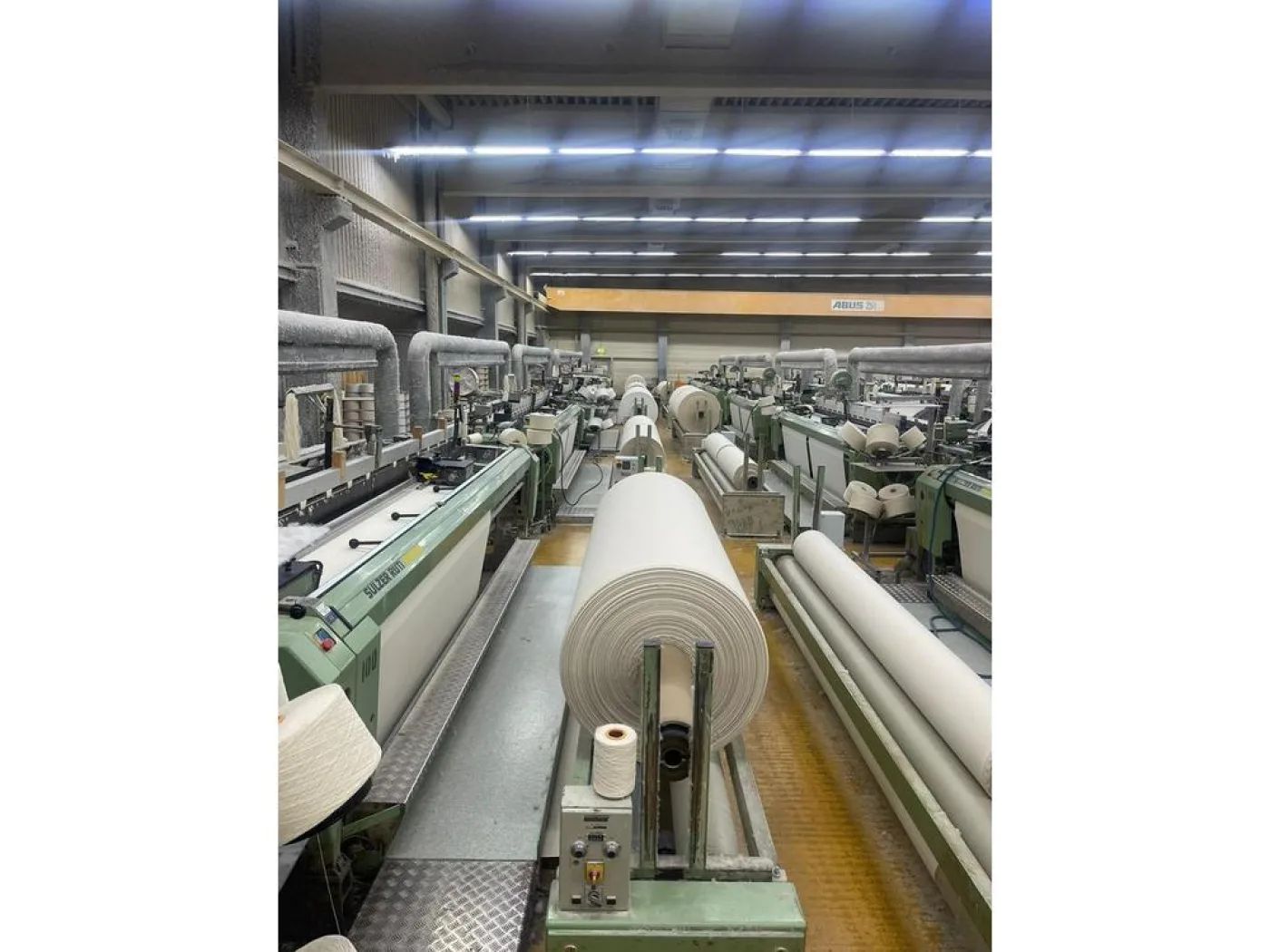 30x Neuenhauser - big roll batcher, type DW 3122 LA, WW 410 cm - 2