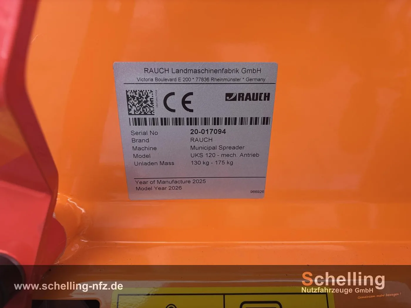 Rauch UKS 120 - 6