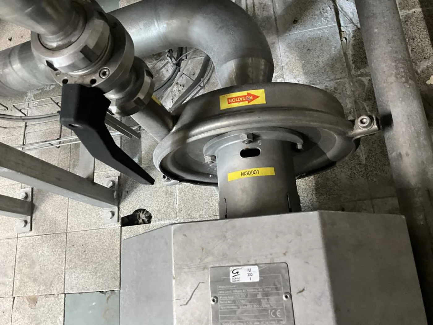 2014 Alfa Laval Alfa Laval SOLIDC-3 Stainless Steel Contact Parts Volute Centrifugal Pump - 6
