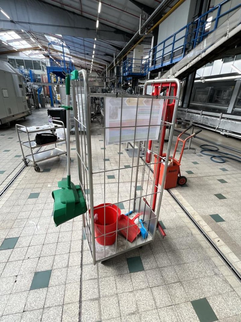 Unknown Cleaning Utensil Trolley