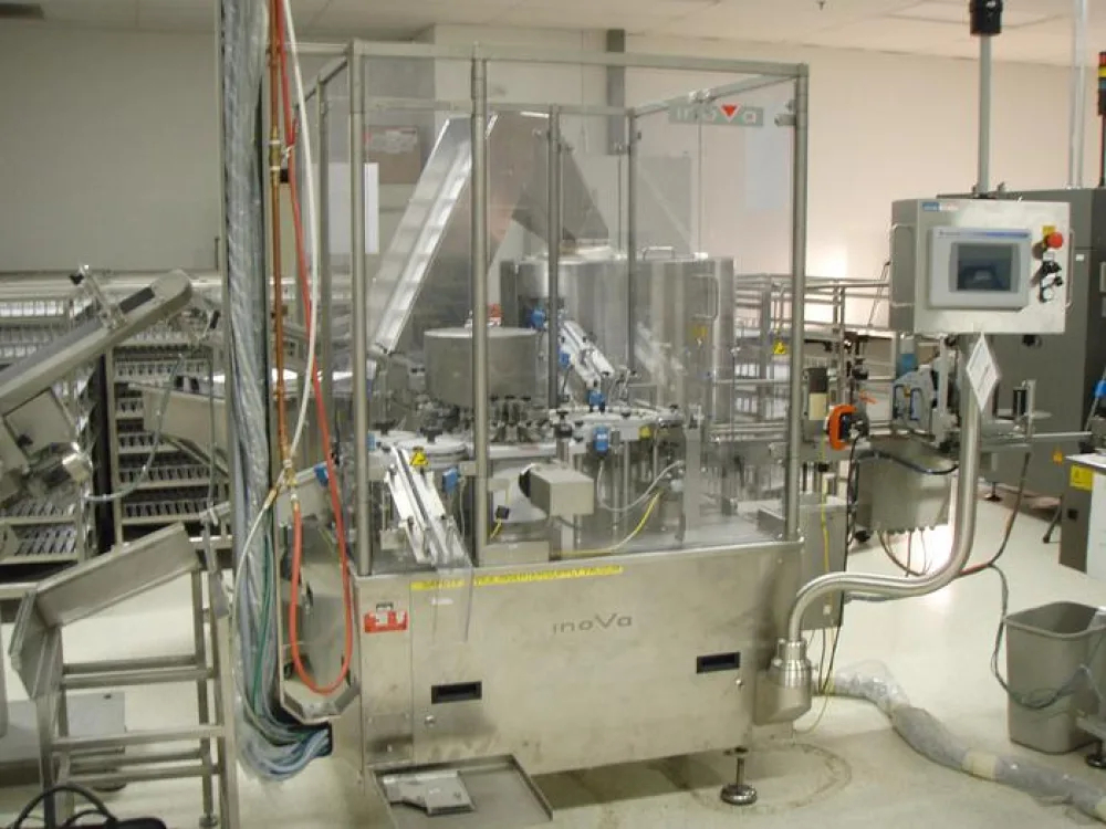 OPTIMA - Linea Riempimento Liquidi - SV125 + EK321 + MEDISEAL CP3