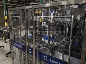 Abfüllung line for disposable bottles