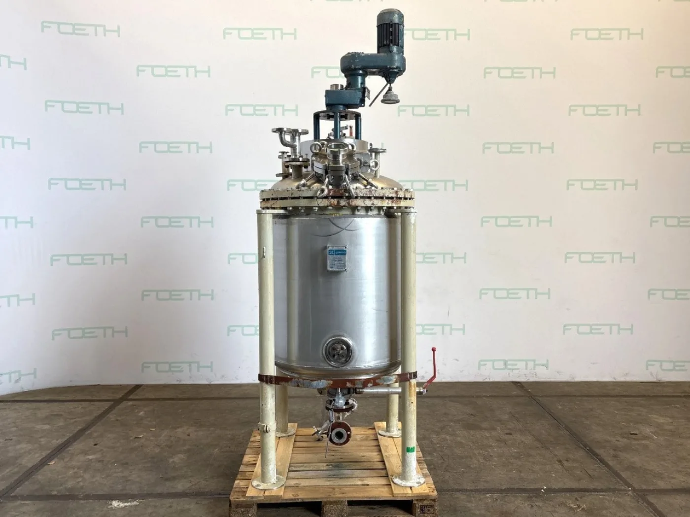 Jongia LPK-40 (650 l) - Stainless Steel Reactor - 3