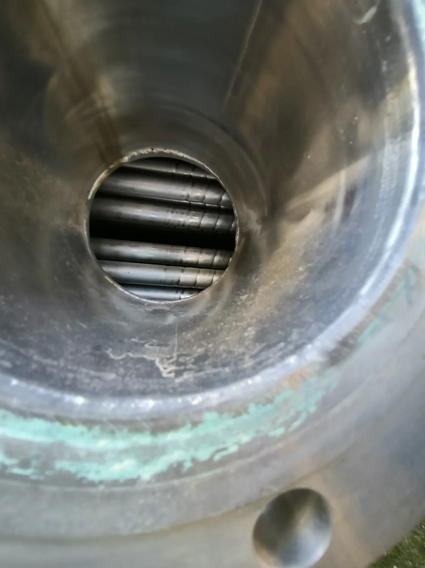 SEDITESA 316 STAINLESS STEEL VERTICAL EXCHANGER 16 m2 - 7