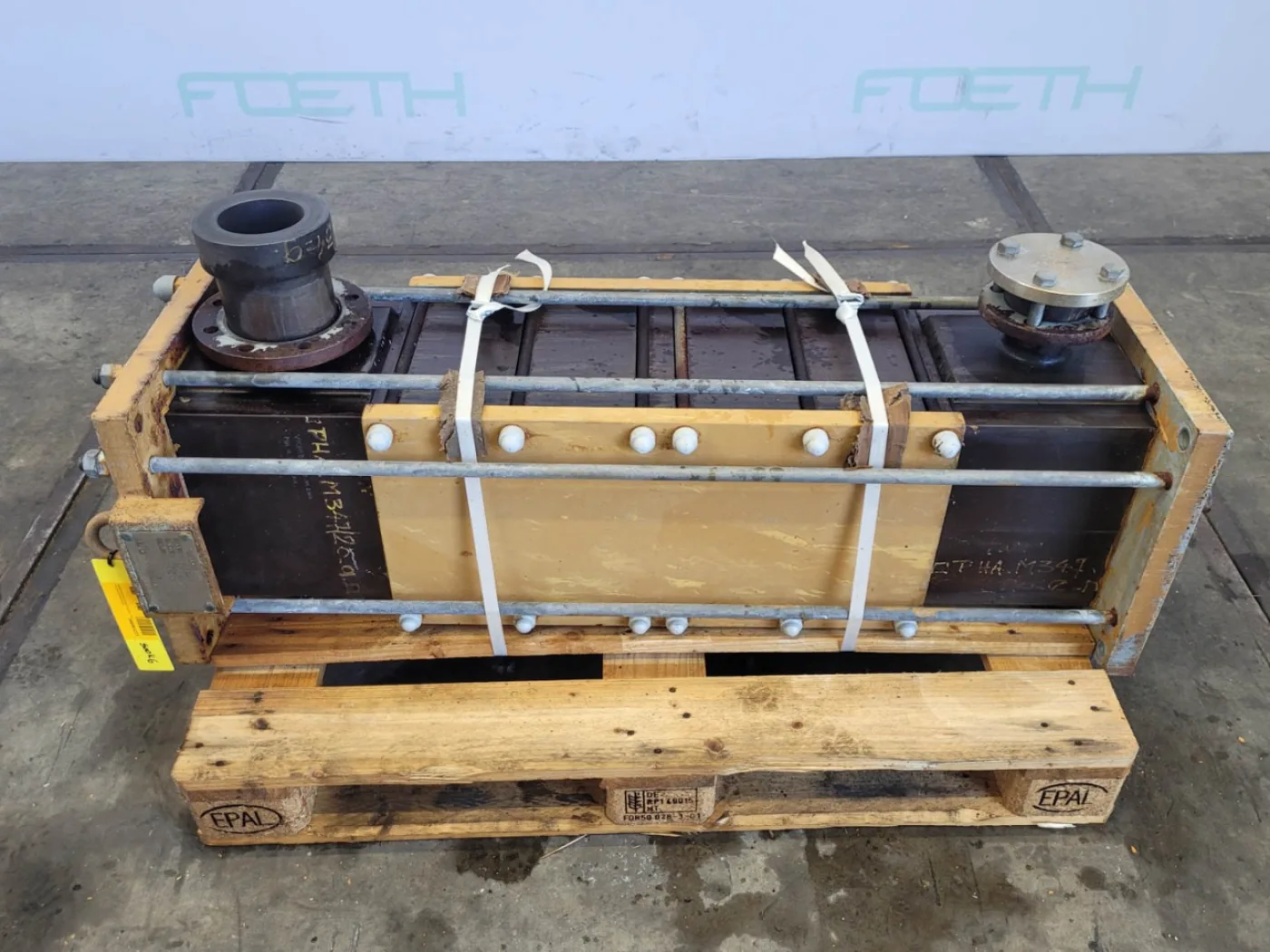 Vicarb Deutschland GmbH "Block, Graphite" 3,7m² - Shell and tube heat exchanger - 5