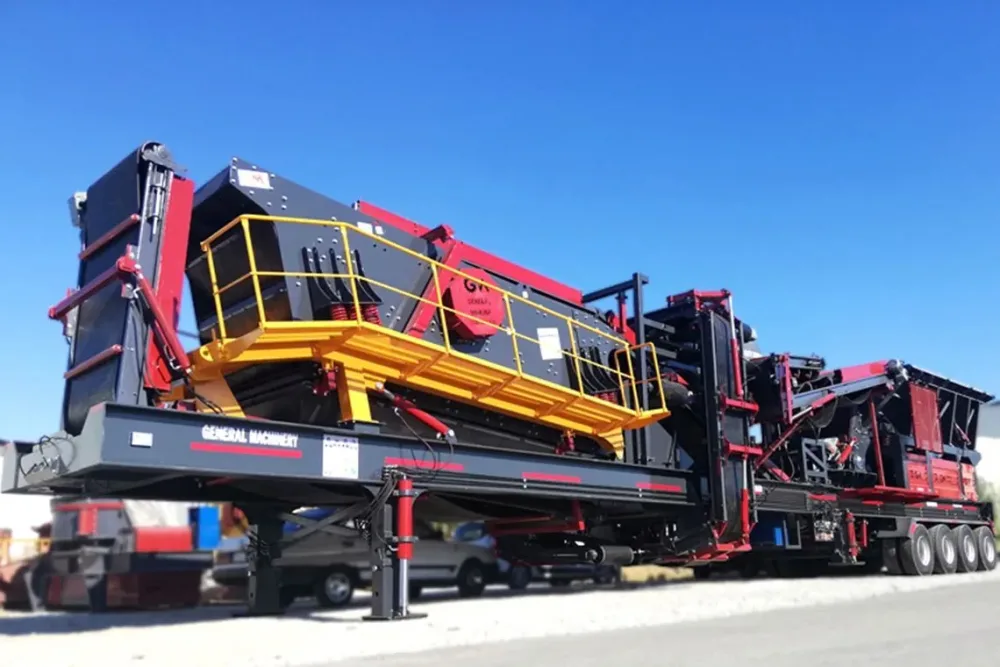 General 02 — Mobile Impact Crushing & Screening Plant