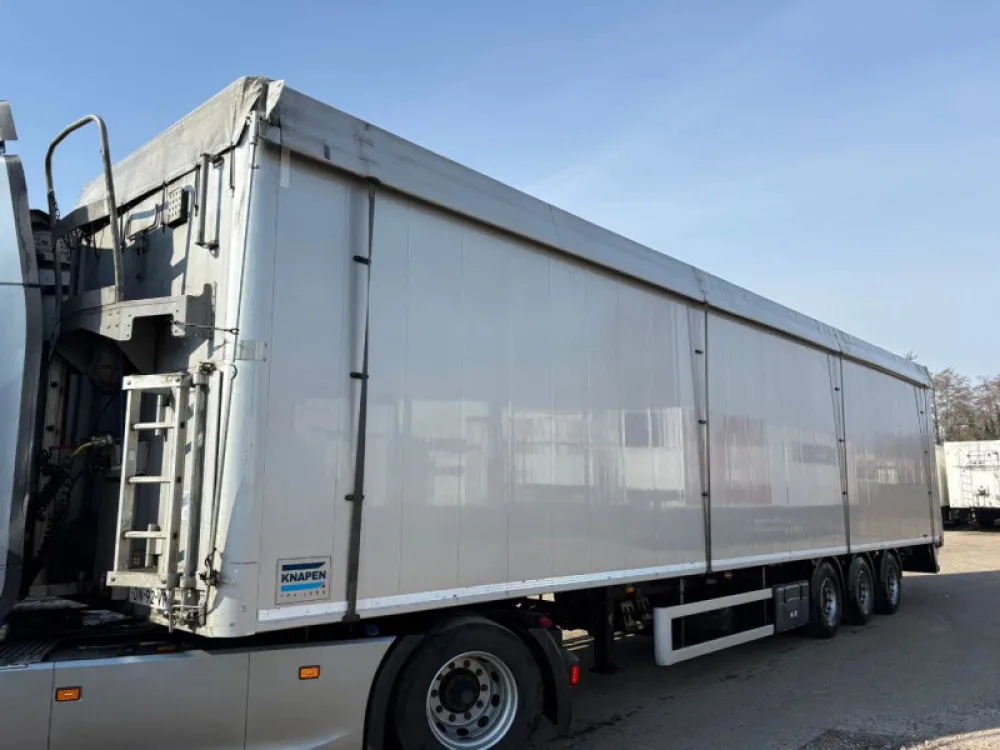Knapen Trailers K100 97 m³ Cargo Floor 10 mm, 3 years old, Liftas, APK/TÜV valid through September 2026