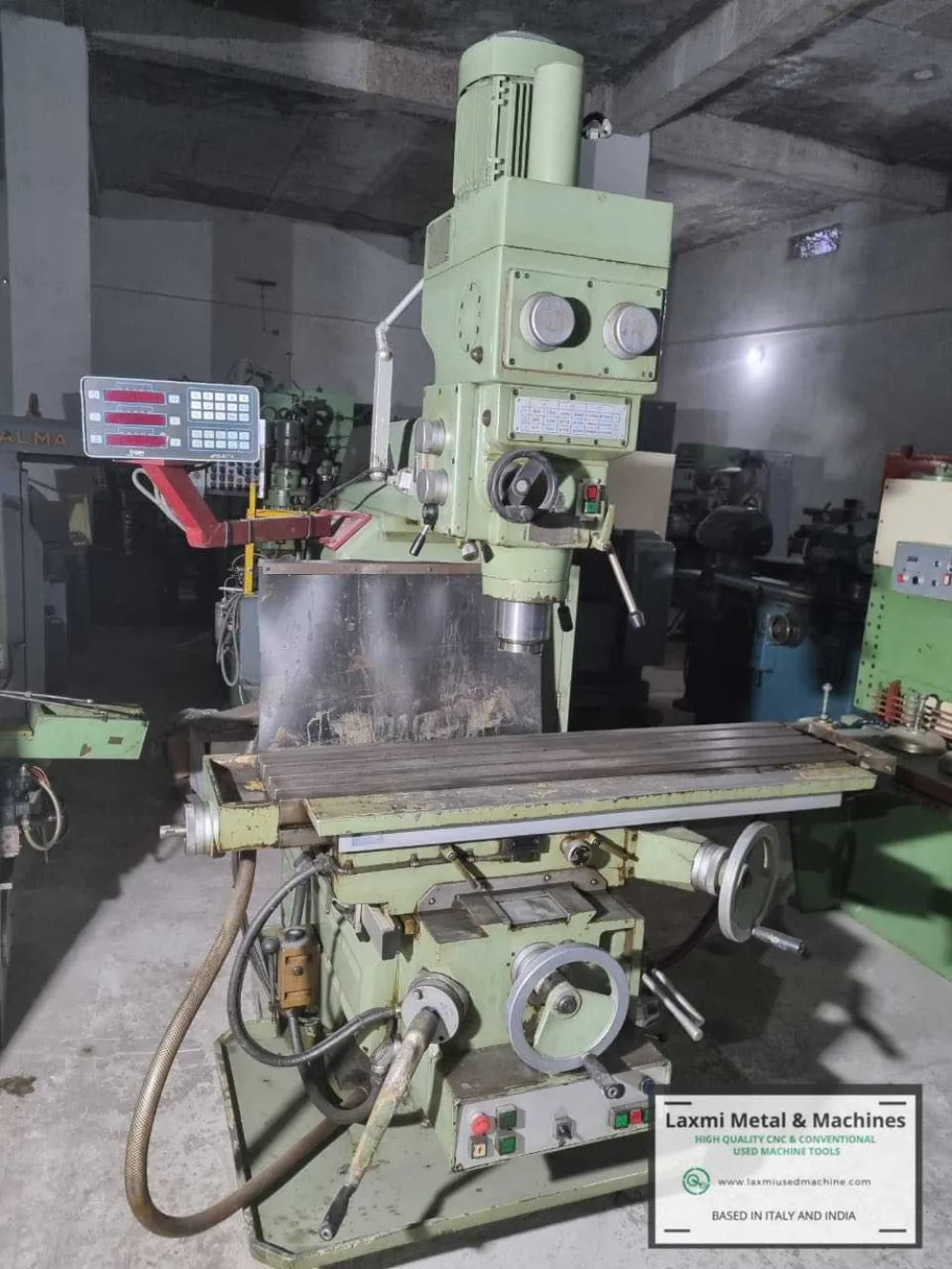 MNTR MILLING MACHINE, PARPAS - FVA - Laxmi Metal & Machines, Rohtak