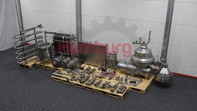 Pasteurization line 02 - 25.000 ltr/h - GEA Westfalia and APV