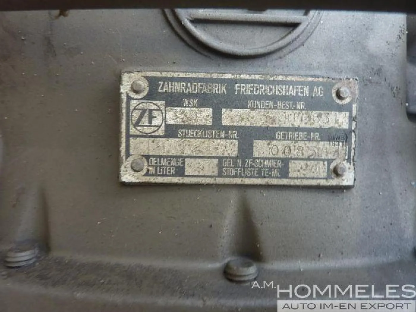 Transmission MAN KAT 4x4 5t. mil - 4
