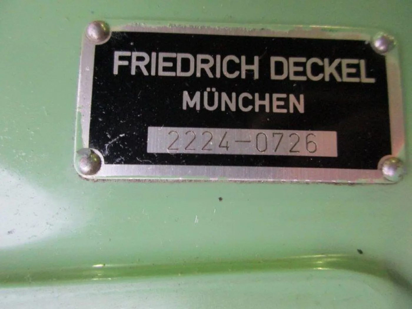 2224 DECKEL - 2