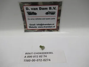 Bout choke deksel