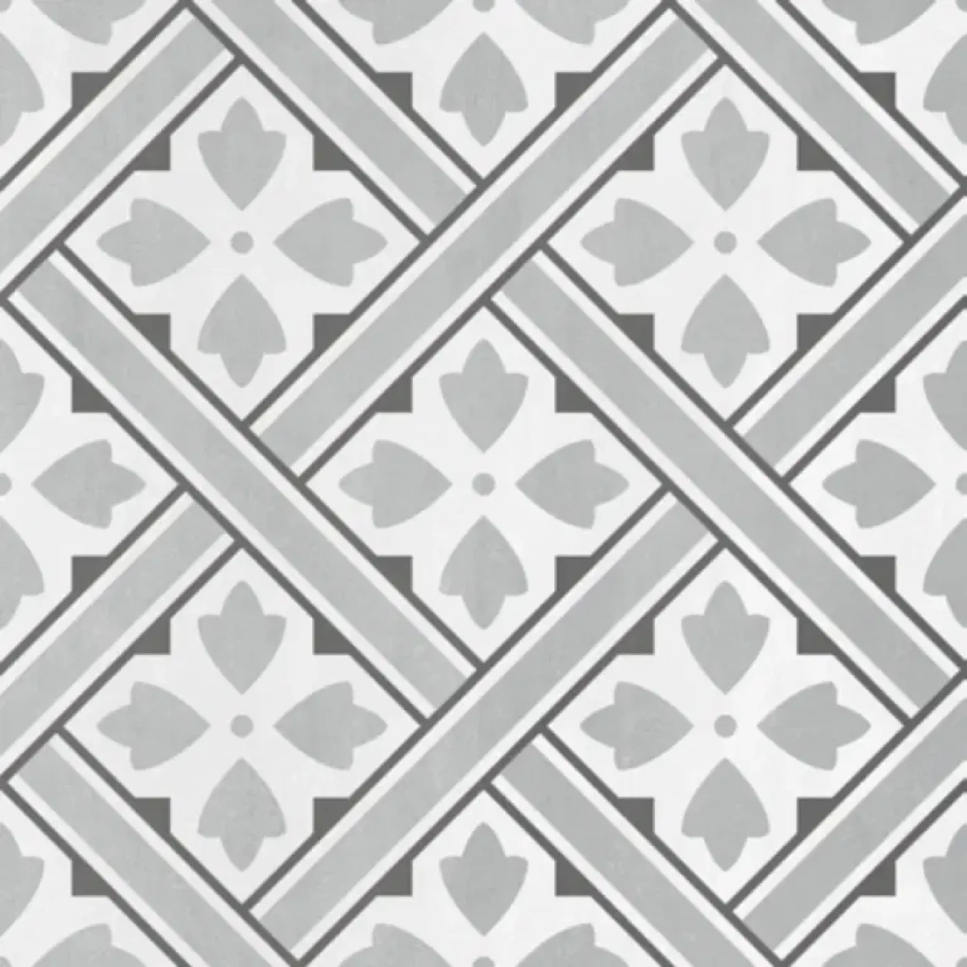 Ritmo Jones 10MM Steel decor tegel mat 30x30 cm - 1