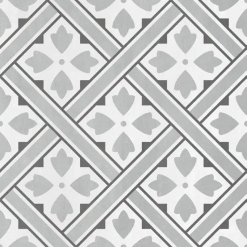 Ritmo Jones 10MM Steel decor tegel mat 30x30 cm