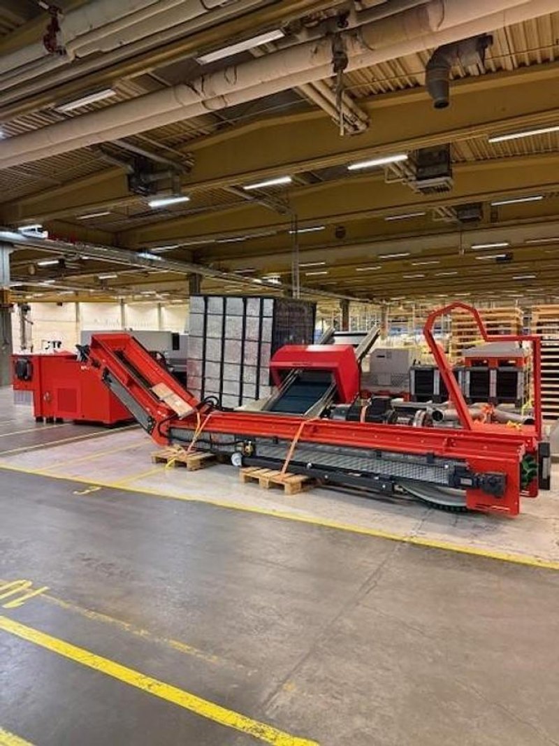 Weima WLK 1500 Shredder & Rapid Granulator G400 90KUB Full Processing Line