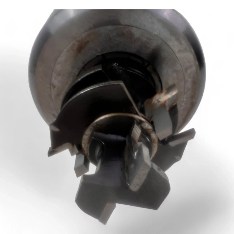 HSK 63 F Spannzangenfutter mit Spannzange und HW Multiprofilfräser D=30 L= 37 mm