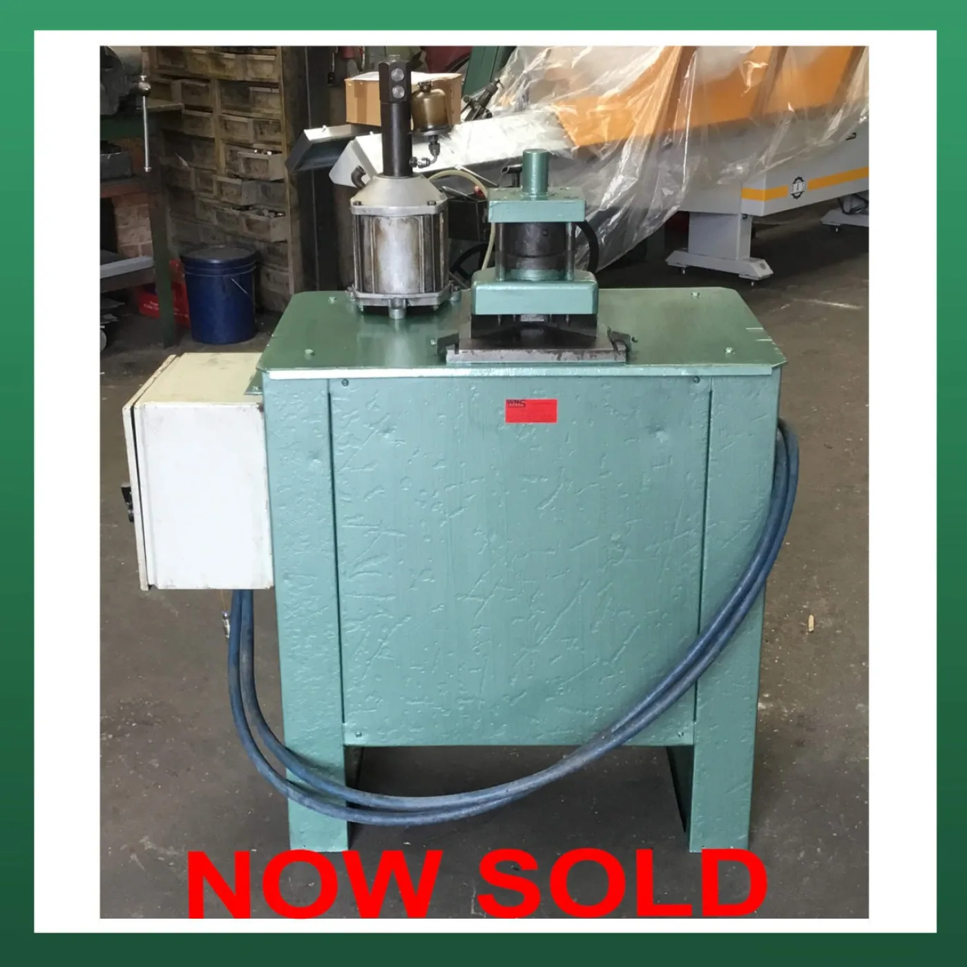 Ducting Flange Corner Press - WNS - W. Neal Services Ltd - 1