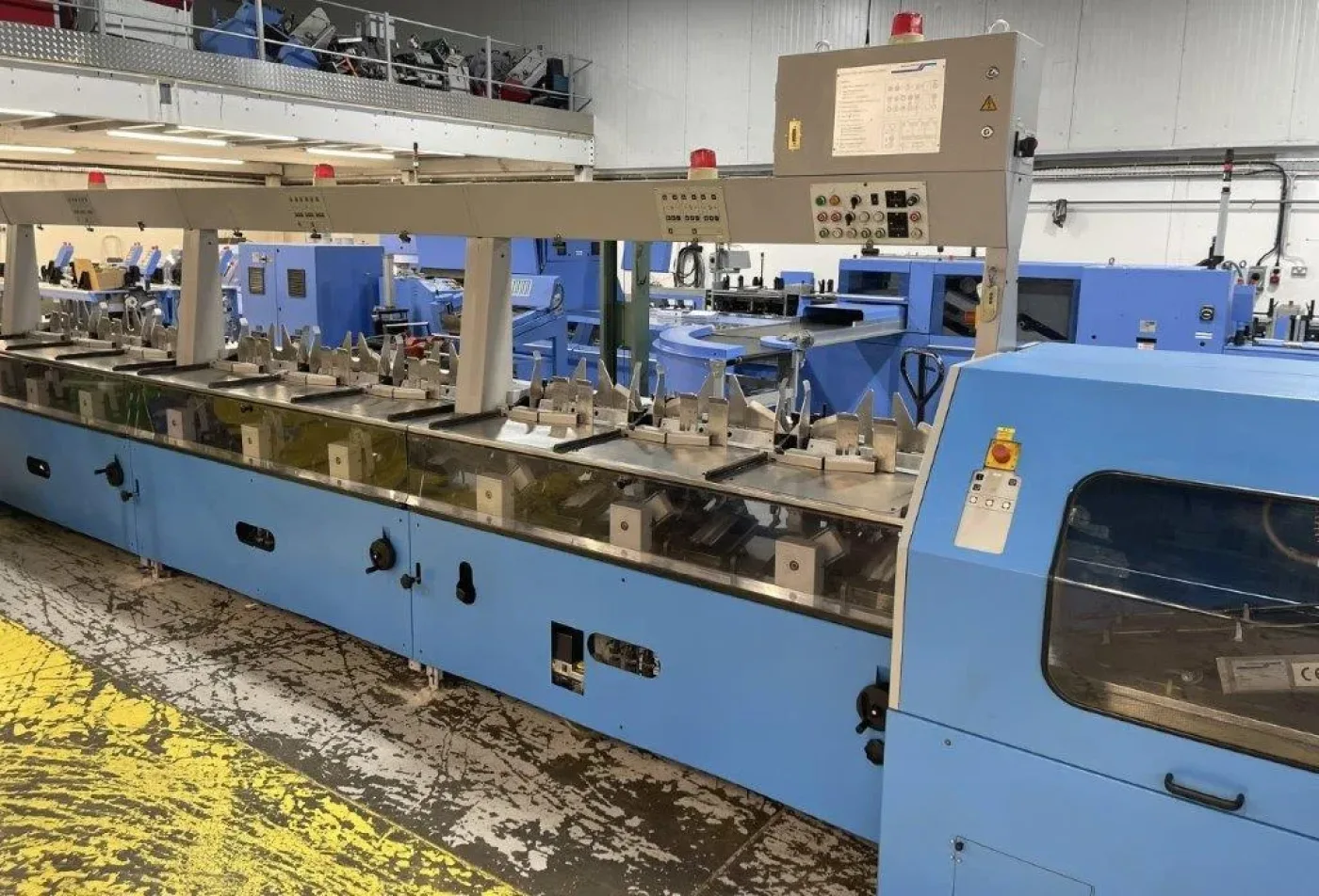 Muller Martini 3691 gathering machine - 4
