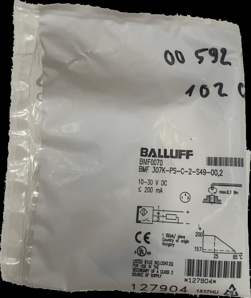 BALLUFF Magnetfeld-Sensoren für die T-Nut BMF 307K-PS-C-2-S49-00,2