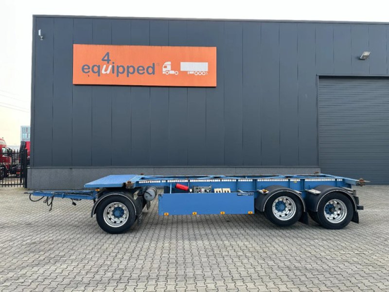 Van Hool 3-assige aanhanger / 20FT / BDF / schijfremmen / ALCOA / liftas / NL-aanhanger