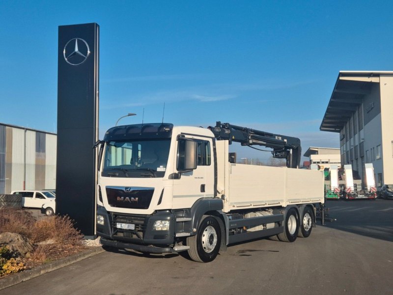 Man TGS 26.460 6x2 Baustoff / Hiab 177 K