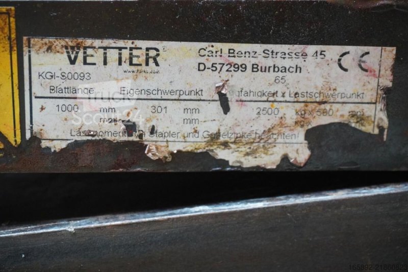 VETTER VETTER KlappGabelzinken KGI-S0093