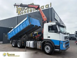 Volvo FM 440 + PALFINGER PK15002 + 6X4 + MANUAL + TIPPER
