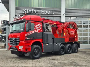 Mercedes Benz TUROX 8x8 Eschlböck Biber 92 Holzhacker / 1.512h