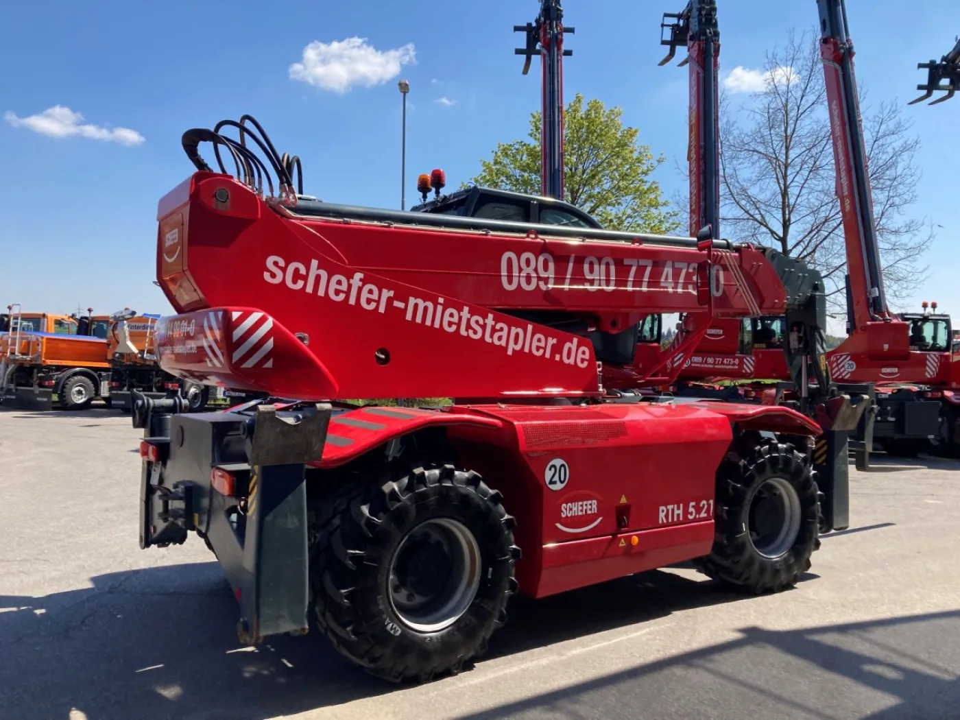 Teleskopstapler Magni RTH 5.21 (2023) - 5