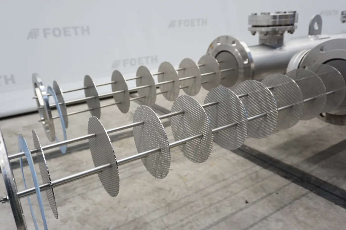 QVF Glasstechnik Pulse sieve bottom DN150 - Extraction - 8