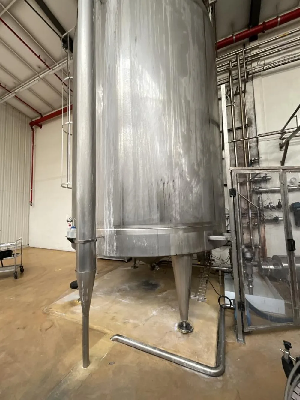 2013 Goavec Engineering Goavec Engineering 27700 Litre Vertical Stainless Steel CIP Mixing Tank - Line 7