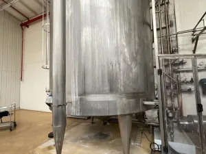 2013 Goavec Engineering Goavec Engineering 27700 Litre Vertical Stainless Steel CIP Mixing Tank - Line 7