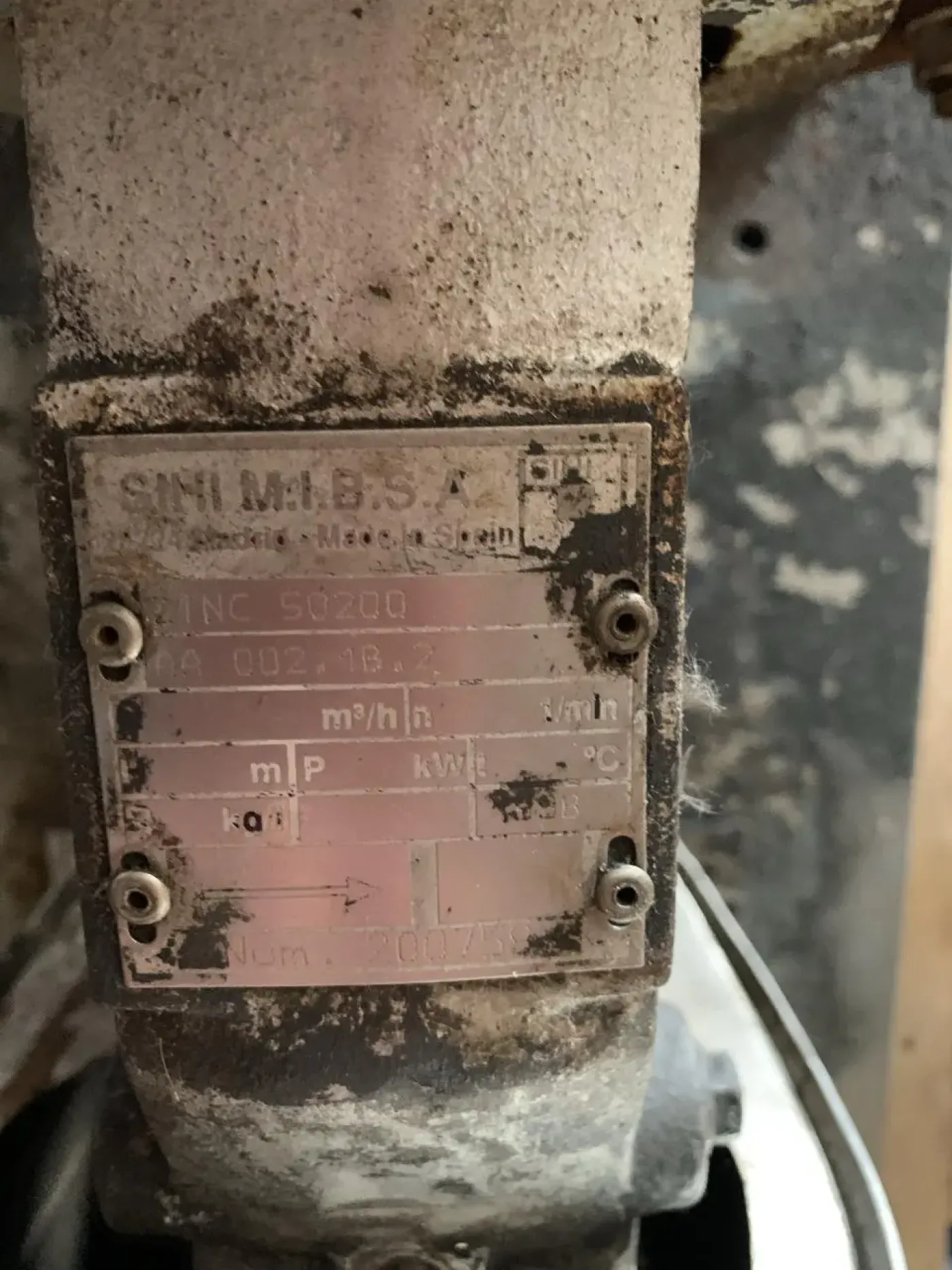 USED SIHI STERLING ZTNC 50200 AA 002 1B 2 THERMAL OIL PUMP - 3