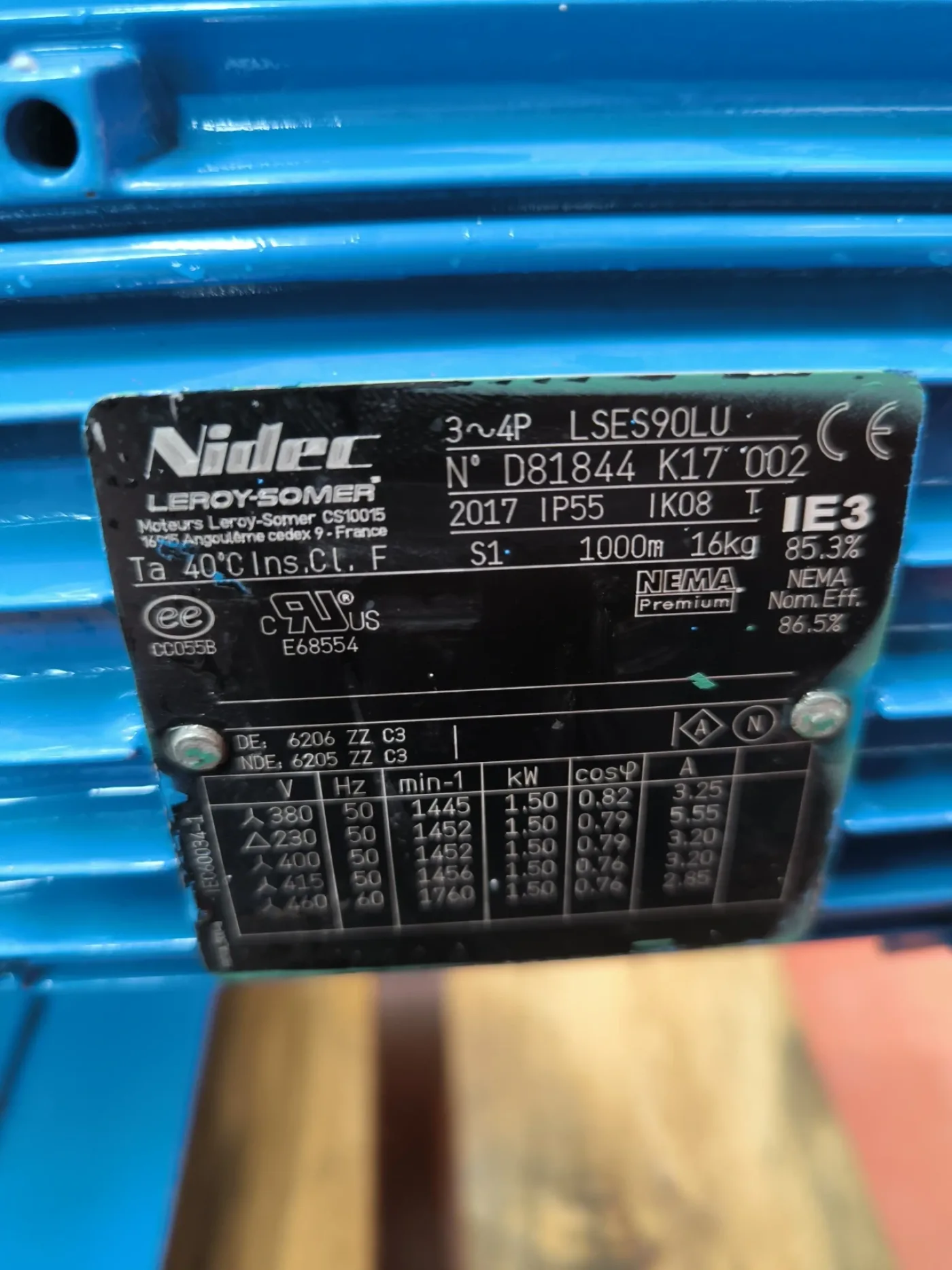 PERISTALTIC PUMP PCM 15Z3 1.5 KW - 5