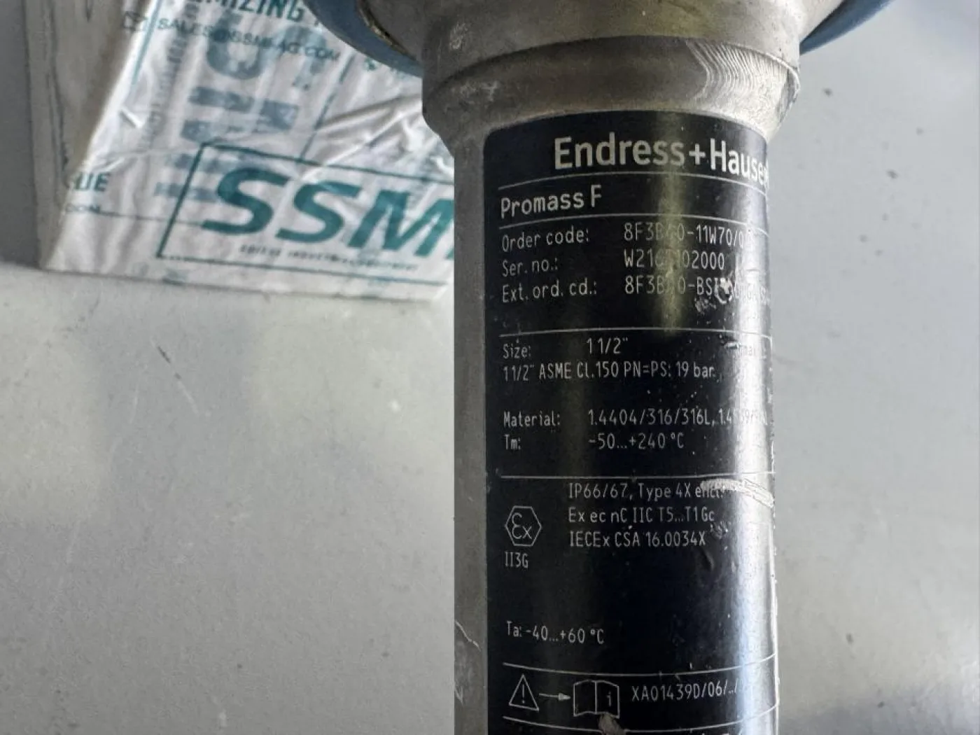 2021 Endress+Hauser Coriolis mass flowmeter - 4
