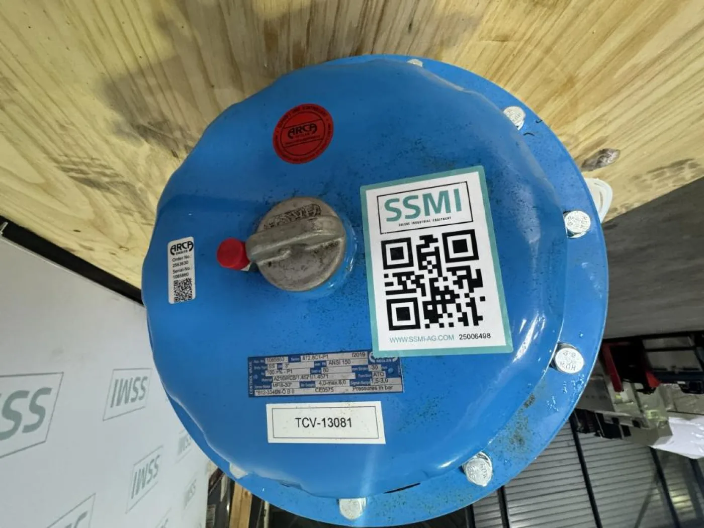 2019 ARCA Globe control valve with pneumatic diaphragm actuator - 7