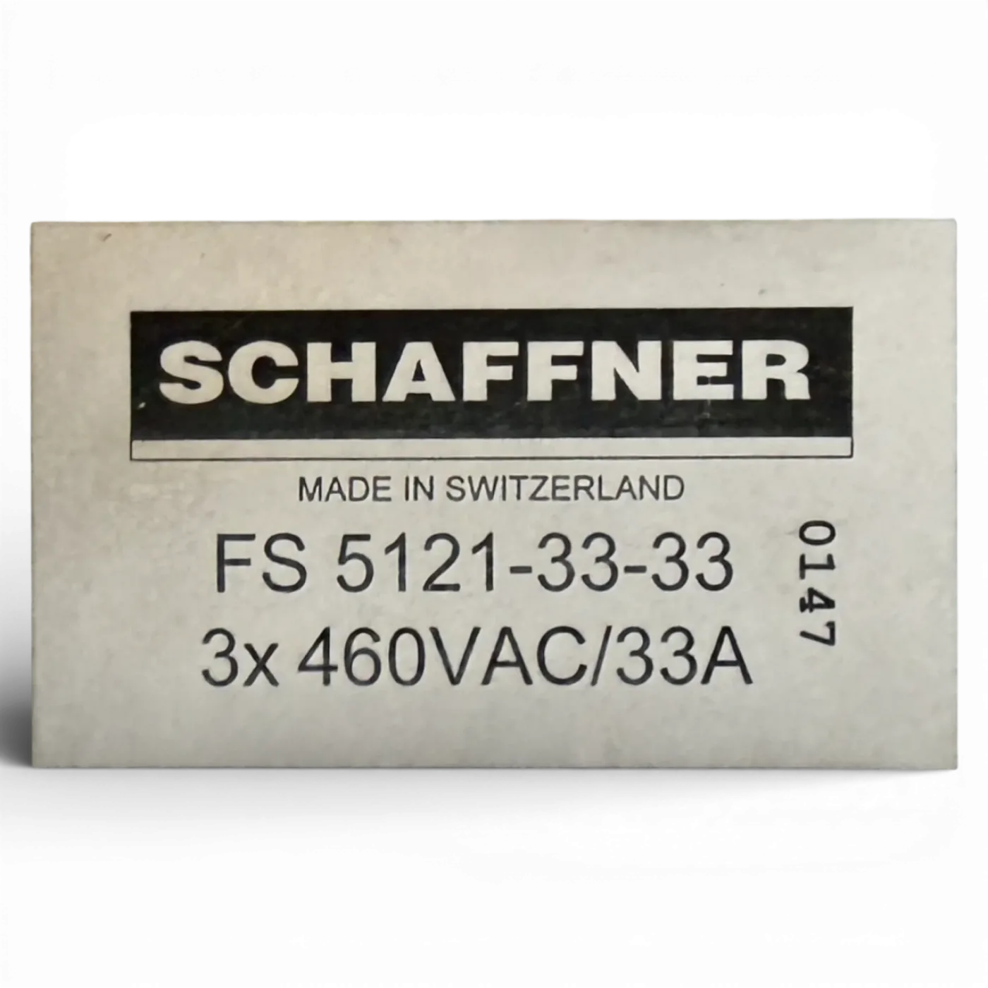 SCHAFFNER FS 5121-33-33 Netzfilter 3x 460VAC 33A - 7