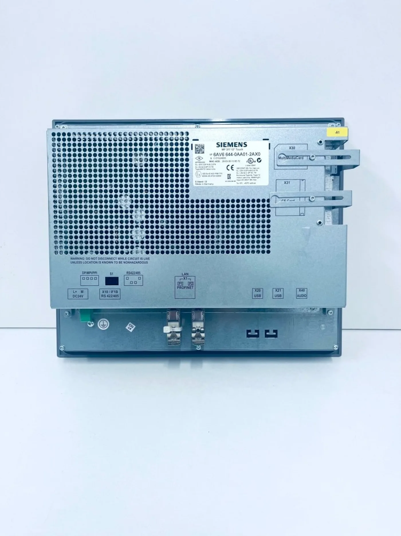 Siemens 6AV6 644-0AA01-2AX0 SIMATIC Multi Panel 377 - 2