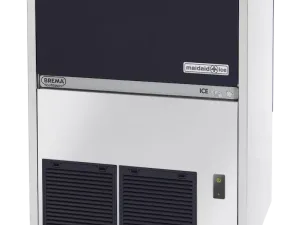 Maidaid M65-40 HC DP Ice Cube Maker with Drain Pump and 40kg Bin - islandcatering