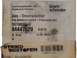 Kromschröder Gas-Druckwächter DG150UG3