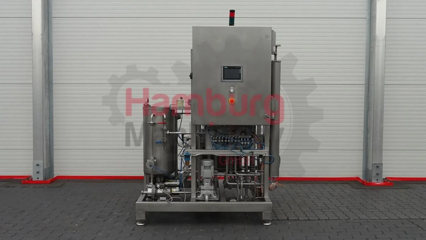 UHT Pilot plant with aseptic homogeniser and filling chamber - APV UHT pilot + Gaulin 396 MCP 4-2,5TBS - 4