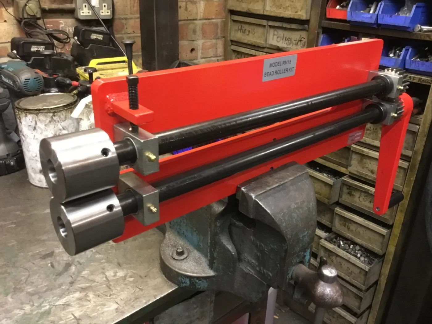 WNS Bead Roller Blank Roll Set 22mm ID - WNS - W. Neal Services Ltd - 7