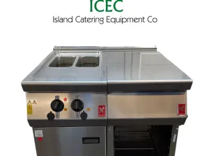 Falcon Fryer E3840 Dominator Plus Single Pan Twin Basket 20L Electric - islandcatering
