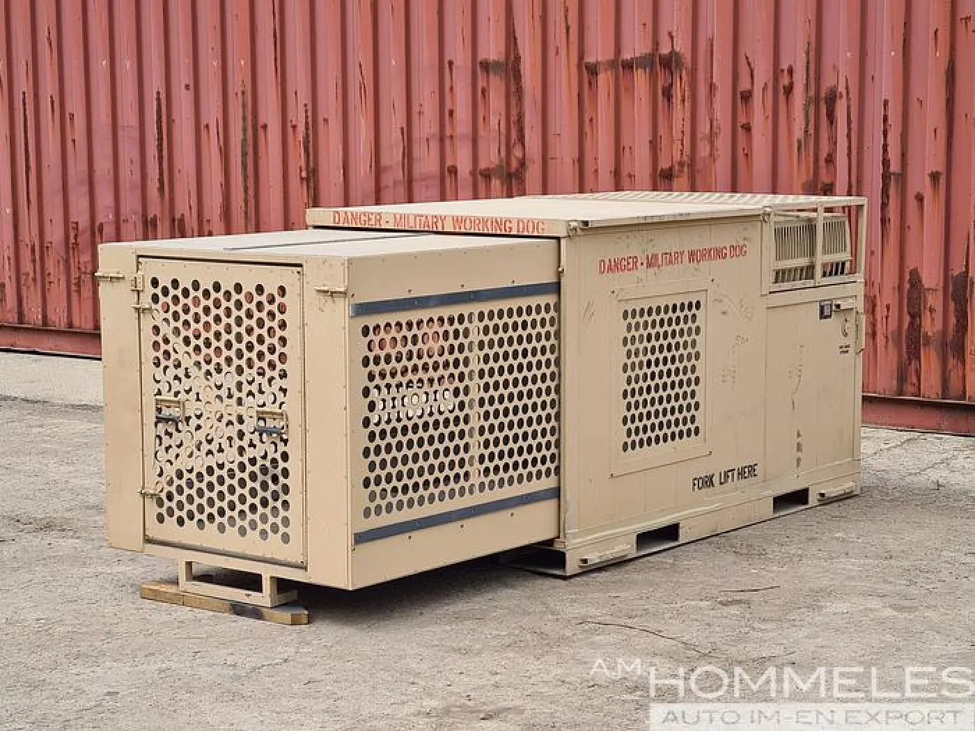 Garrett Container Systems Military Working Dog Kennel - 1