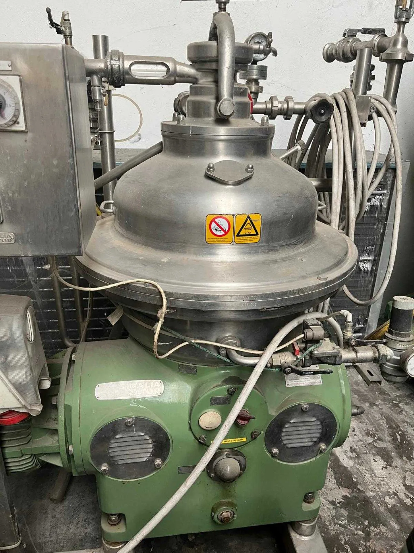 GEA WESTFALIA DISC CENTRIFUGE, MODEL SA35-47-076, SECOND HAND MACHINE - 7