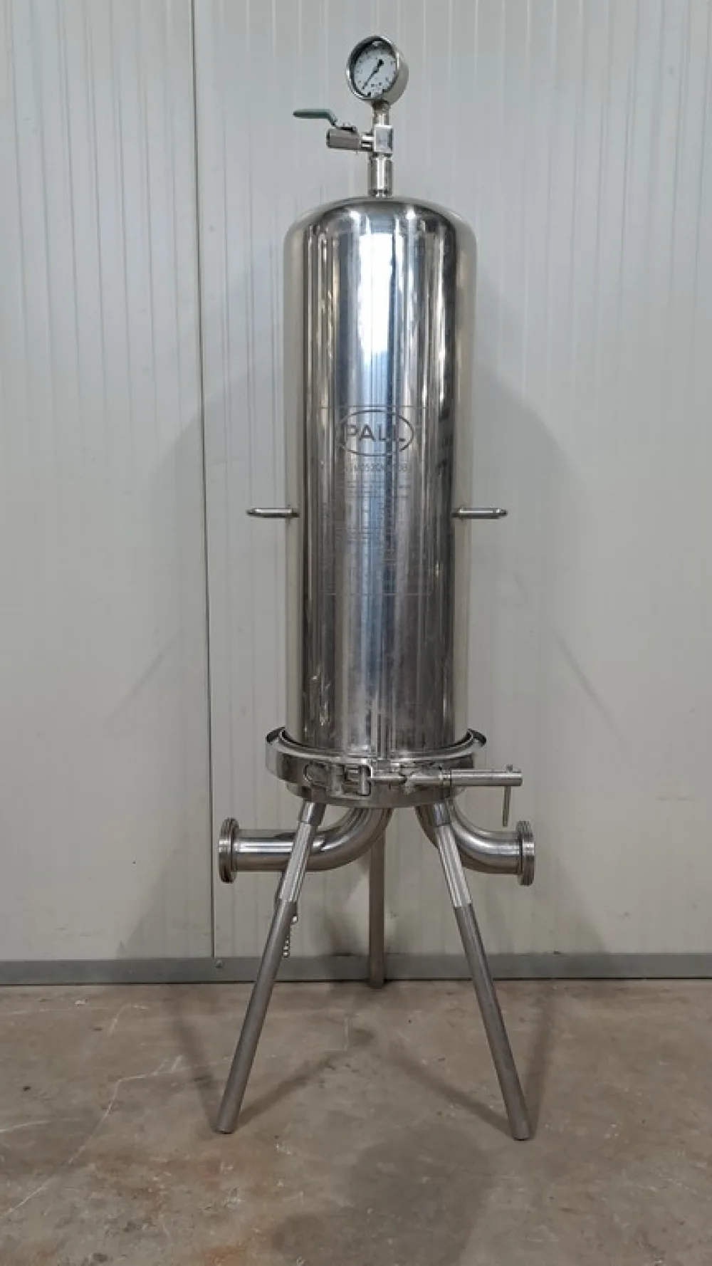 MICROFILTER/HOUSING IN STAILESS STEEL, FIRM PALL, FIVE DOUBLE CARTRIDGES 20” , SECOND HAND MACHINE
