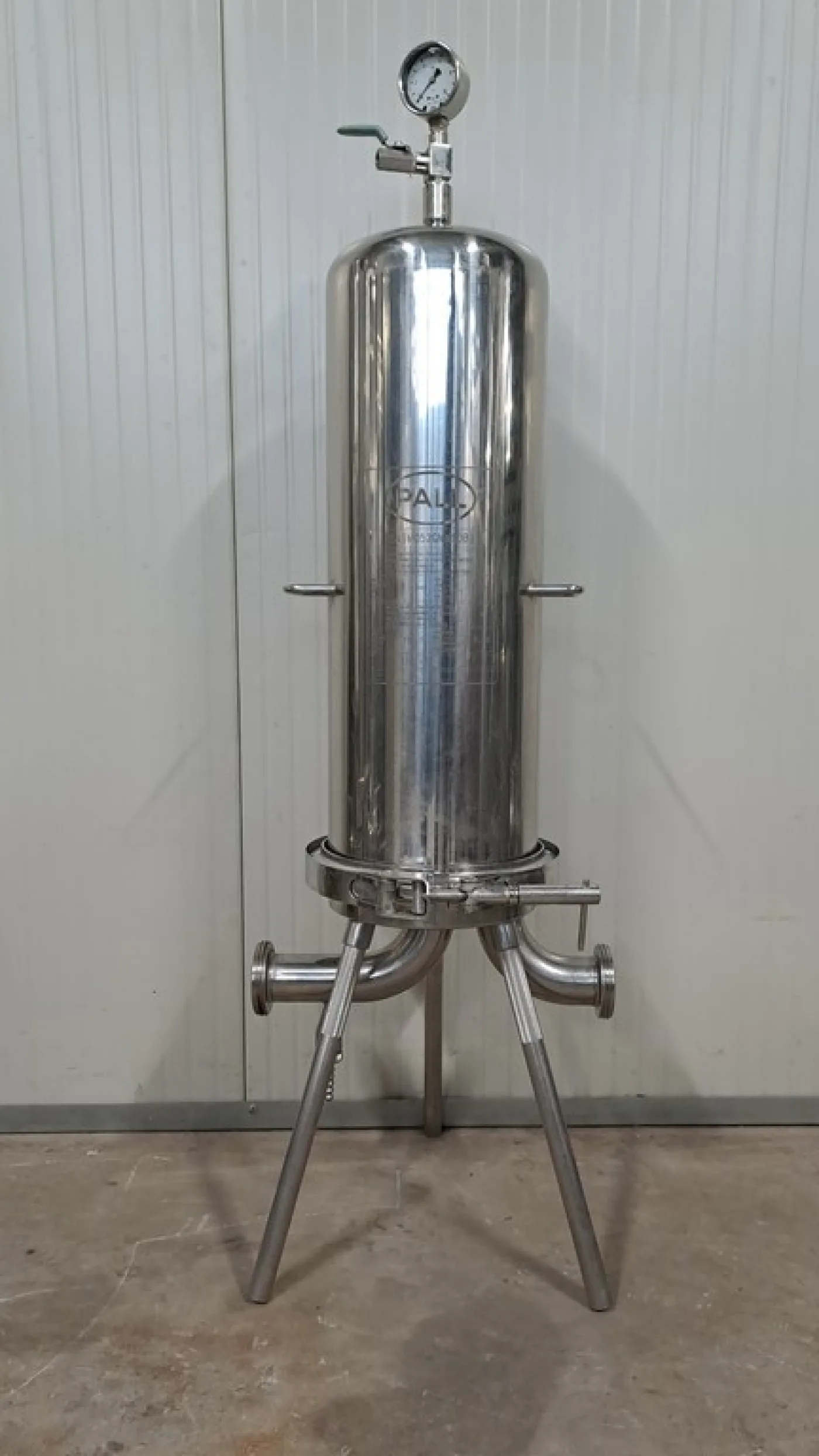 MICROFILTER/HOUSING IN STAILESS STEEL, FIRM PALL, FIVE DOUBLE CARTRIDGES 20” , SECOND HAND MACHINE - 1