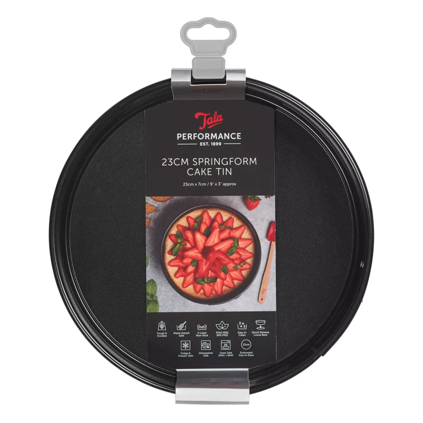 Tala Performance Eclipse Non-Stick 23cm Springform cake tin - islandcatering - 2