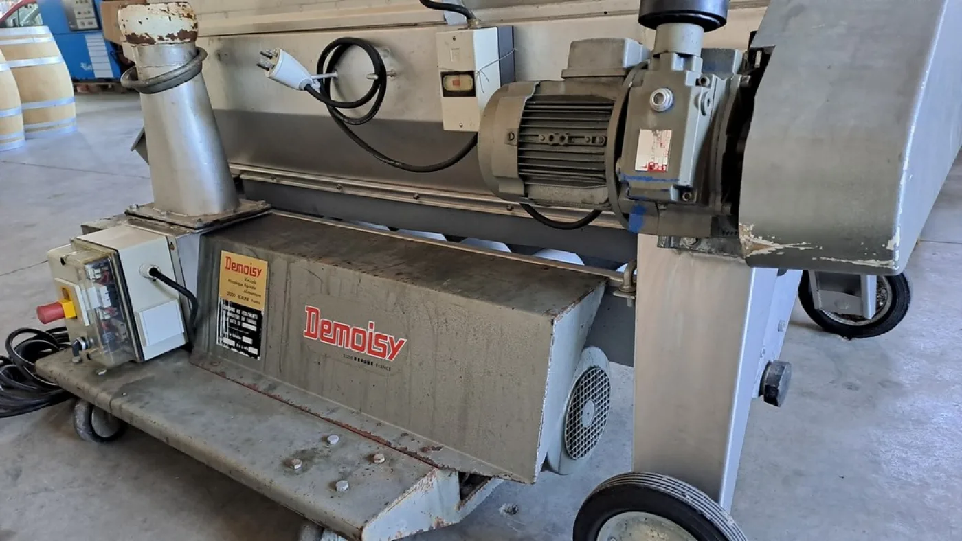 DESTAMMER DEMOISY, IN STAILESS-STEEL WITH ELLIPTICAL ROTOR PUMP, SECOND HAND MACHINE - 7